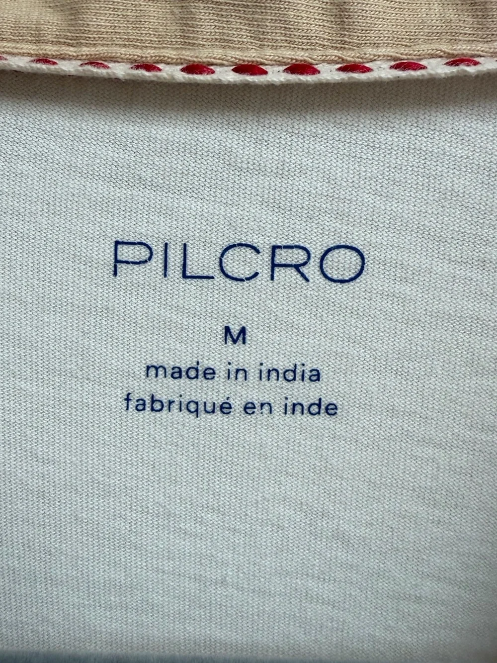 Anthropologie Pilcro Long Sleeve Stardust Graphic Henley Top Size Medium - Picture 13 of 16